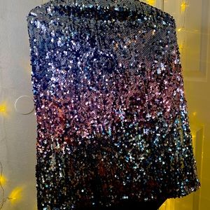 3x mini skirt sequins Forever 21 Plus